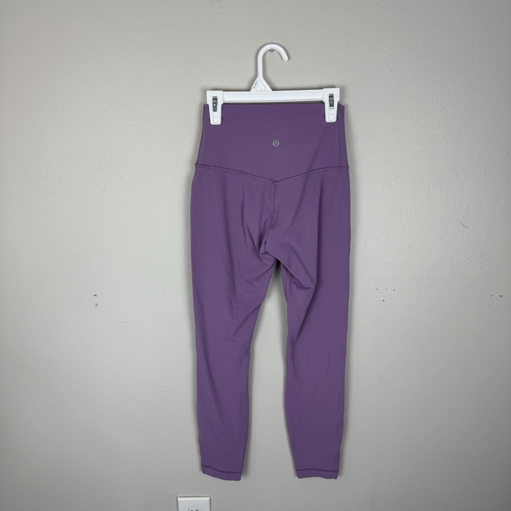 Lululemon Align High Rise Pant 25" In Wisteria Purple Size 4 Nulu - Picture 4 of 7